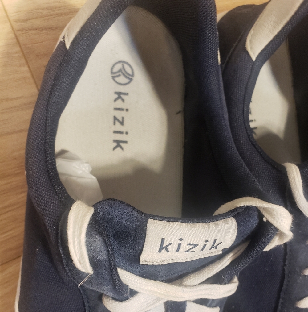 Kizik Men Navy Blue Sneakers 13 Wide Versatile Durable Quality Boating - Picture 3 of 4